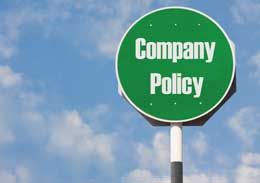 company policy